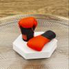 AQKILO Boxing Gloves Mini Finger Puppets, Knock Out Your Stress! Weird Stuff Random White Elephant Gifts, Red - 2Pcs view 3