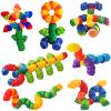 KUTOI Snap n Twist Building Toys - Wocky Blocks - 80 Piece STEM Snap Cubes for Preschool & Elementary School, Tactile Sensory Toys for Boys & Girls, Ages 3+ view 3