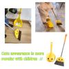 VIPAMZ Mini Broom and Dustpan Set for Kids - Cute Yellow Duck for Girls & Boys - Toddler Broom Set for Household Cleaning and Pretend Play - Perfect for Toddlers & Preschooler  view 4