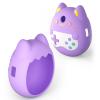 Silicone Case Compatible for Tamagotchi Pix, Protective Case Cover Shell for Virtual Pet Game Machine Carrying Sleeve Skin Protector Replacement (Case Only) (Blue) view 2