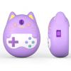 Silicone Case Compatible for Tamagotchi Pix, Protective Case Cover Shell for Virtual Pet Game Machine Carrying Sleeve Skin Protector Replacement (Case Only) (Blue) view 4
