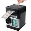 Totola Piggy Bank Electronic Mini ATM for Kids Baby Toy, Safe Coin Banks Money Saving Box Password Code Lock for Children,Boys Girls Best Gift (Black) view 1