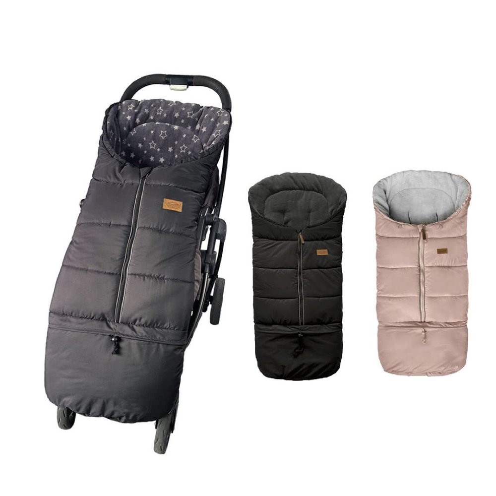 0-5T Length Ajustable Waterproof Stroller Winter Cover for All Stroller, XL Stroller Bunting Bag, Outdoor Tour Winter Stroller Sleeping Bag Infant to Toddler to Pre School