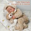 BABESIDE Lifelike Reborn Baby Dolls Boy - 17-Inch Baby Soft Body Realistic-Newborn Baby Doll Silicone Full Body Vinyl Real Life Baby Dolls with Toy Accessories view 4