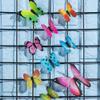 12pcs Butterfly Wall Decor, Removable 3D Butterfly Wall Decals Wall Stickers & Murals for DIY Kids Nursery Bedroom Decor (Pink) view 4