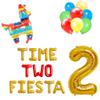100% LIKED-Fiesta 2nd Birthday Party Decorations, Cinco de Mayo, Time TWO Fiesta Balloon Banner,Sign, Pinata Balloon, Second Birthday 2nd Cactus Mexican Birthday Party view 1