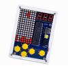 DIY Games Console Hand Held Kit with Acrylic Case DIY Retro Classic Electronic Kit PCB Electronic Soldering Practice Kit with Light and Case Support Retro/Snake/Plane/Racing Games view 1