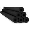 Hanaive 6 Pack Pool Noodles Swimming Floating Foam Tube 52 Inch Hollow Swim Noodles Bulk Floats Heavy Duty for Swimming Decoration Craft Projects Multi-Purpose(Black) view 1