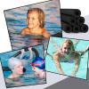 Hanaive 6 Pack Pool Noodles Swimming Floating Foam Tube 52 Inch Hollow Swim Noodles Bulk Floats Heavy Duty for Swimming Decoration Craft Projects Multi-Purpose(Black) view 3