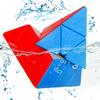 3X3 Pyramid Speed Cube Brain Teasers 3X3X3 Triangle Puzzle Magic Cube Brain Teaser Puzzle Toy Stickerless Cube Games Toys Vivid Color view 4