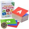 Alphabet Flash Cards for Toddlers | Award-Winning | 52 ABC Flashcards for Baby & Kids|ABC Cards Kindergarten | Large Upper and Lower Case | Large A-Z Learning Letter Animal Flashcard for Ages 1,2,3&4 view 1