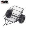 RC Car Truck Hauler Metal Hitch Mount Trailer for 1/10 RC Crawler Axial SCX10 90046 TRX4 Tamiya CC01 RC4WD D90 D110 TF2 view 2