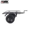 RC Car Truck Hauler Metal Hitch Mount Trailer for 1/10 RC Crawler Axial SCX10 90046 TRX4 Tamiya CC01 RC4WD D90 D110 TF2 view 3