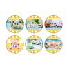 PUI PUI Molcar DRIVING SCHOOL 03 Scene Photography Illustration Tin Badge Box of 6 view 1