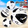 Whaline 12Pcs Graduation Inflatable Beach Balls 11.8 Inch Congrats Grad Beach Ball Black White Graduation Pool Party PVC Bech Balls for Swimming Pool Party Summer Water Sand Game view 3
