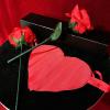 SUMAG Rose Silk to Blendo Magic Tricks Visual Rose Change Magic Three Effects Magician Stage Illusions Gimmicks Mentalism Props(Blank Blendo) view 4