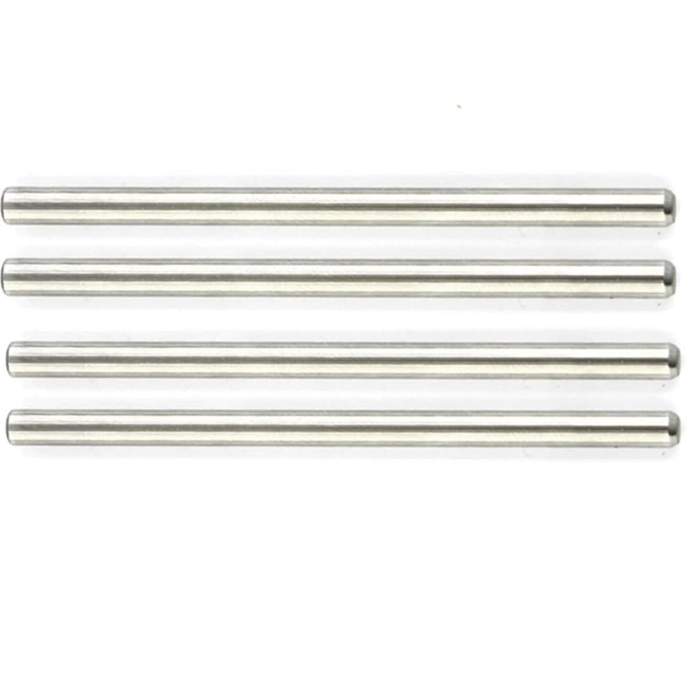 4pcs Steel Hinge Pin Lower 5x96mm ARA330653 ARA330581 for ARRMA 8S 1/5 KRATON Outcast 4x4 8S BLX RC Monster Roller Truck Upgrades Parts (Silver)