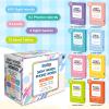 712 Sight Words/Phonics Flash Cards, Dolch & Fry High Frequency Site Words, Learn to Read CVC Blends, Short/Long Vowel Sounds, Flash Cards Games for PreK Kindergarten 1st 2nd 3rd Grade, Kids 4-10 view 2