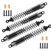 130mm RC Shock Absorber Damper Adjustable Type for RC Car 1/10 Crawler Truck HPI HSP Losi Axial Tamiya Redcat Upgrade Part 4pcs/Set(Titanium) view 4