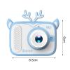 clinmday 1 Set Children Camera Toy 2000W Pixel Auto Focus,Rabbit Cover Compatible Digital Cartoon Camera,for Boys Girls Christmas Birthday Gifts Pink view 4