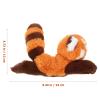 LOGOFUN Plush Raccoon Slap Bracelet Raccoon Stuffed Animal Huggers Simulation Animal Gifts Party Favor view 2