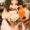 LOGOFUN Plush Raccoon Slap Bracelet Raccoon Stuffed Animal Huggers Simulation Animal Gifts Party Favor view 3