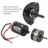 NDNCZDHC RC Gearboxs Motor RC Gearboxs Metal Full Gearboxs with 540 Brushed 55T Motor with SCX10 1/10 RC Car view 3