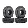 HUOOQT 4Pcs RC Car Rubber Rock Climbing Tires, 120MM 1.9 inch RC Car Off Road Tires for 1/10 RC Track Axles (4) view 3