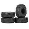 HUOOQT 4Pcs RC Car Rubber Rock Climbing Tires, 120MM 1.9 inch RC Car Off Road Tires for 1/10 RC Track Axles (4) view 4