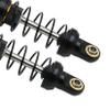 RXZIXYL 4-Pack Front Rear RC Shock Absorber 70mm 80mm 90mm 100mm 110mm 120mm Adjustable Assembled Spring Damper Axial SCX10 Oil Damper for 1/10 RC Crawler Car AXI03007 RBX10 D90 TRX4 (Black-120mm) view 3