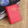 TOPINCN Collection Holder Album for Collectors, 120 Pockets 1.1 x 1.1 Inch Albums Penny Collecting Book for Storage (Red) view 2