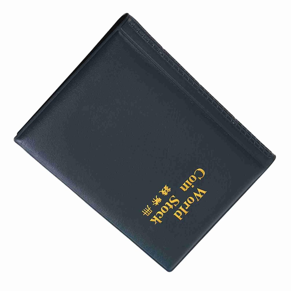TOPINCN Collection Holder Album, 120 Pockets, 1.1 x 1.1 Inch, Penny Collecting Book for Storage, Green