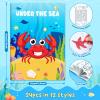 BenLouis 24 Pcs Under the Sea Mini Coloring Books Kids Ocean Animals Party Favors Small Activity Books Bulk for Kids Mermaid Fish Birthday Birthday Goodie Bags Stuffers Return Gifts Classroom Travel view 2