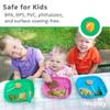 Re-Play Toddler Plates - 9 In and Bowls - 20 Oz. - Kids Plates and Bowls, Microwave and Dishwasher Safe - Set of 4x4 - Sage view 4