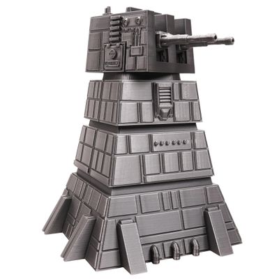 Tabletop Terrain Heavy Cannon Turbolaser by War Scenery for Star Wars Legion and Sci-Fi Wargames and RPGs 28mm 35mm 1:47