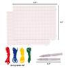 SPARK & WOW Calm Down Threading Boards | Set of 2 | Sensory Activity Board | Autism Toys for Play Therapy | ADHD Toys for Sensory Play view 3
