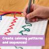 SPARK & WOW Calm Down Threading Boards | Set of 2 | Sensory Activity Board | Autism Toys for Play Therapy | ADHD Toys for Sensory Play view 4