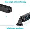 Zhongzhen RC Light Bar 15 LED 2.95 Inch Aluminum RC Lights RC Crawler Accessories for Axial SCX10 Traxxas TRX4 TRX4M Arrma Senton Redcat GEN7 1/10 1/18 Scale Rock Crawler Truck RC Car Roof Light Kit view 4