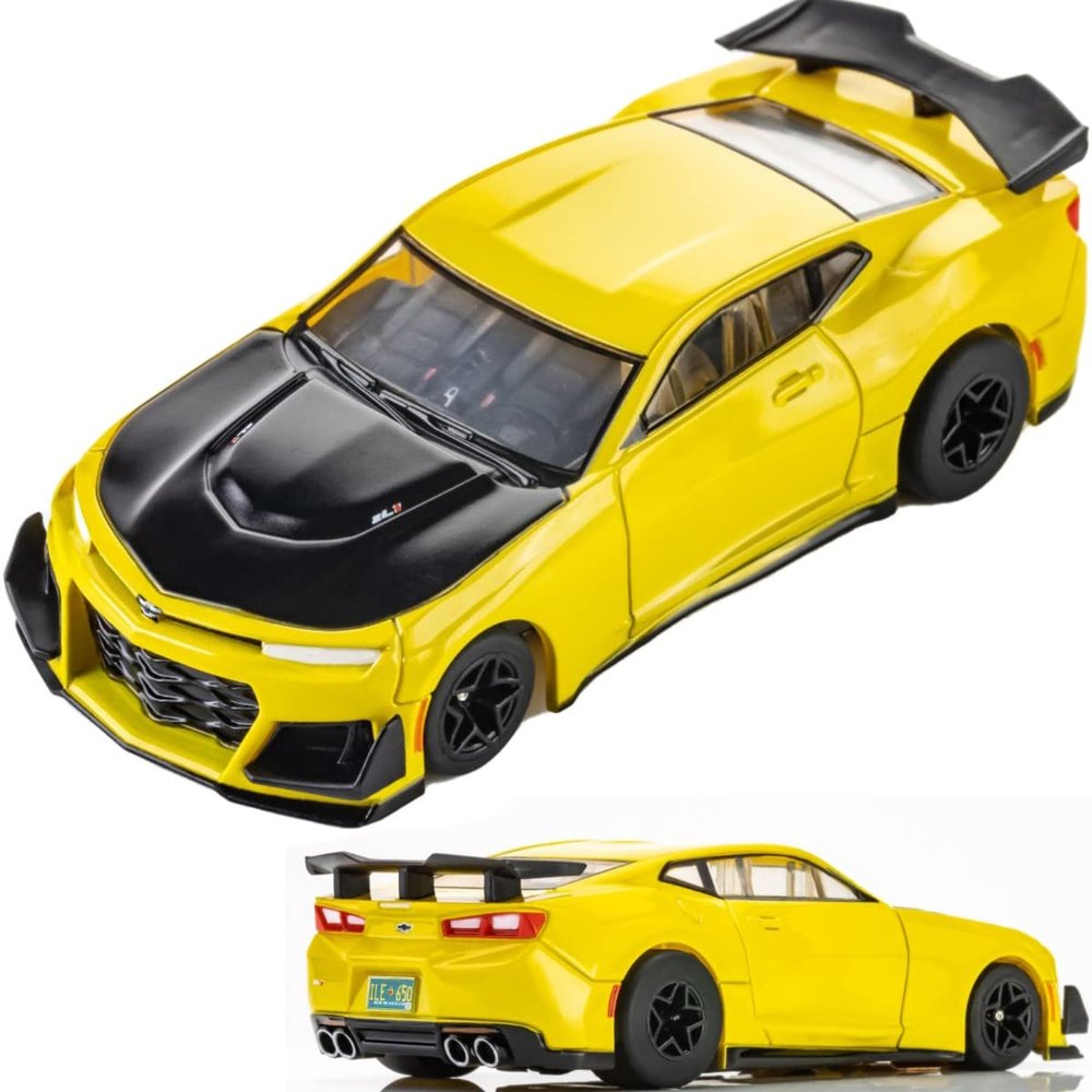 AFX/Racemasters 2021 Camaro 1LE Shock Yellow AFX22075 HO Slot Racing Cars