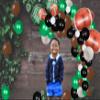 137 PCS Football Balloons Arch Garland Kit Football Balloons Football Foil Mylar Balloons for Kids Boys Teenager Mens Sport Theme Birthday Party Decoration (Black, Green, Brown) view 3