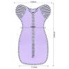 aQuooky Baby Blanket Sack with Arms Free Design,Transition to Arms Free Wearable for Newborn Girl and Boy, Medium 3-6Months, Purple Color view 4