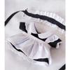 niannyyhouse 20cm Plush Doll Clothes Maid Suit Headwear Apron Dress 8in Doll Accessories (Black) view 1