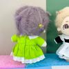 niannyyhouse 20cm Plush Doll Clothes Maid Suit Headwear Apron Dress 8in Doll Accessories (Black) view 4