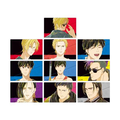 Banana Fish Trading ANI Art Vol. 5 Card Sticker Box of 10