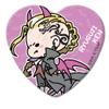 Tokyo Revengers Mocho C Ryuguji Ken Vol. 5 Heart Shaped Tin Badge view 1