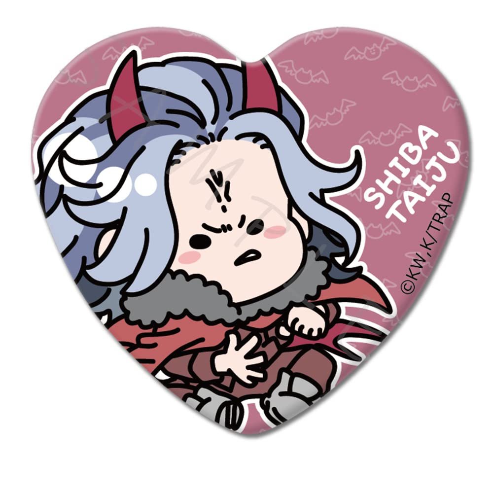 Tokyo Revengers Mocho J Shiba Taishu Vol. 5 Heart Shaped Tin Badge