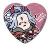 Tokyo Revengers Mocho J Shiba Taishu Vol. 5 Heart Shaped Tin Badge view 1