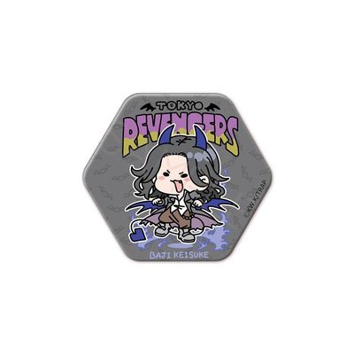 Tokyo Revengers Mocho D Keisuke Baji Vol. 5 Hexagonal Tin Badge