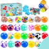 32Pcs Stress Balls, Squishy Squeeze Balls Bulk Small Squeeze Balls for Adults Stress Relief Party Favor Birthday Gift view 1