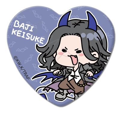 Tokyo Revengers Mocho D Keisuke Baji Vol. 5 Heart Shaped Tin Badge